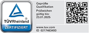 Gutachter für Schäden an Gebäuden (SAA) mit TÜV Rheinland geprüfter Qualifikation